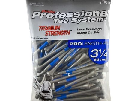 Pride PTS Titanium Strength Wood Golf Tees For Sale