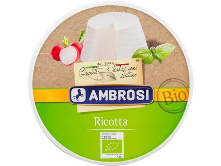 AMBROSI Organic Ricotta Cheese  (250g) Fashion