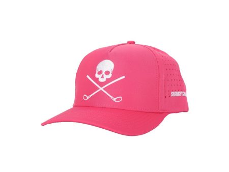 Pink Skull Golf Hat Supply