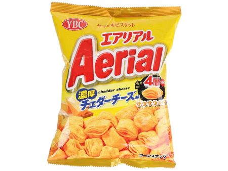 YBC Aerial Corn Snack - Rich Cheddar Cheese  (65g) Online Hot Sale