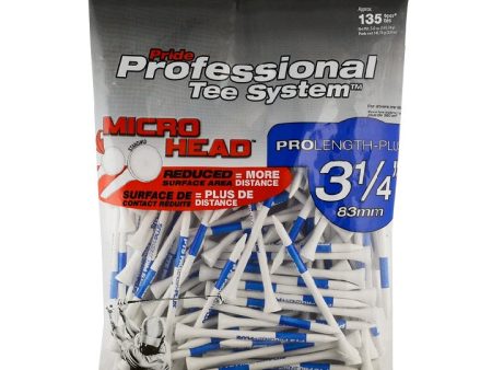 Pride Professional Tee System Micro Head Wood Golf Tees For Cheap