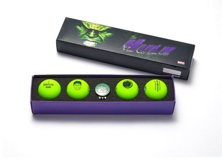 Volvik Marvel Avengers 3.0 Golf Ball Gift Set - Hulk Discount