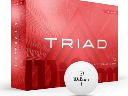 Wilson Staff Triad Golf Balls on Sale