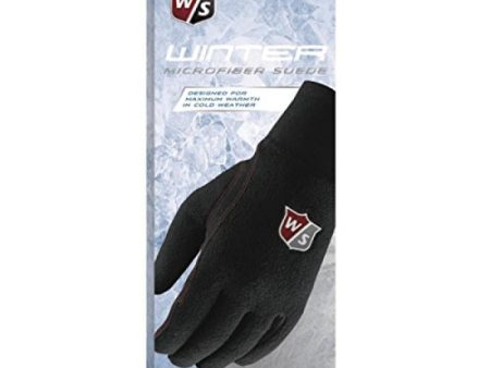 Wilson Staff Winter Microfiber Suede Golf Gloves Online Hot Sale