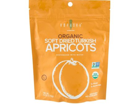 AMPHORA Organic Soft Dried Turkish Apricots  (170g) Online Sale