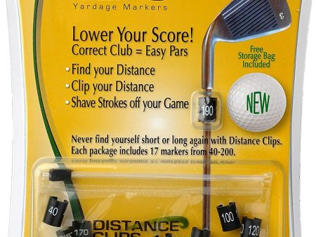 Distance Clips Yardage Markers (17 ct) Online Hot Sale