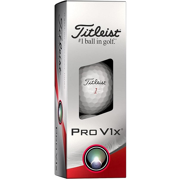 Titleist Pro V1x Golf Balls - Sleeve For Sale