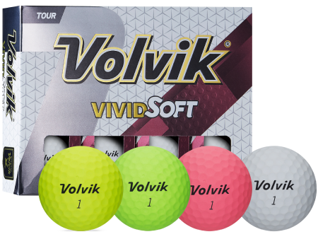 Volvik Vivid Soft Matte Urethane Golf Balls Online