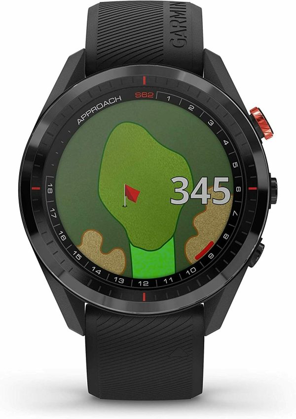 Garmin Approach S60 Black Touchscreen GPS Enabled Golf Watch Online Sale