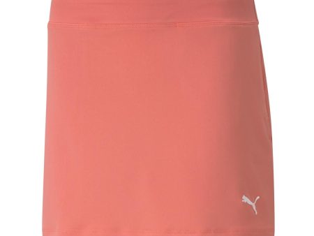 Cobra Puma Junior Girls Solid Knit Golf Skirt Fashion