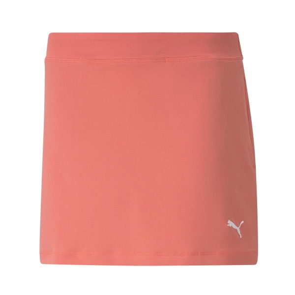 Cobra Puma Junior Girls Solid Knit Golf Skirt Fashion