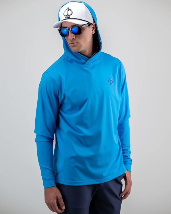 Pins and Aces Performance Golf Hoodie Hot on Sale