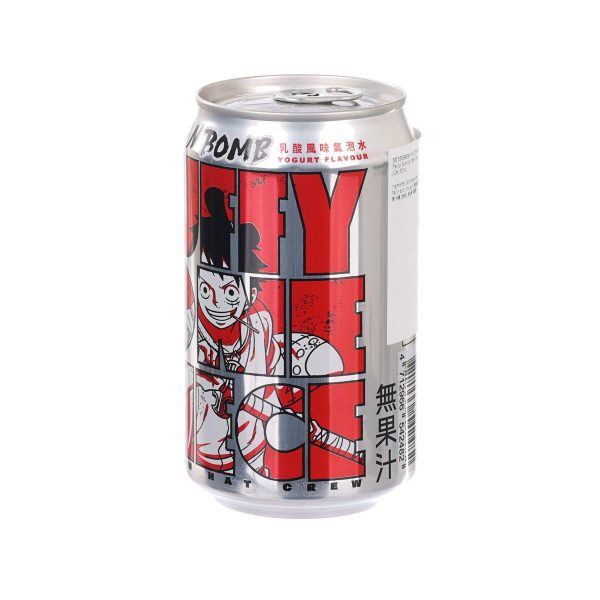 YHB OCEAN BOMB Yogurt Flavour Sparkling Water - One Piece Luffy [Can]  (330mL) Hot on Sale