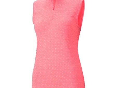 Cobra Puma Women s Cloudspun Polka Golf Polo Supply