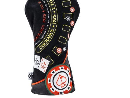 Pins and Aces Blackjack Driver Headcover Cheap