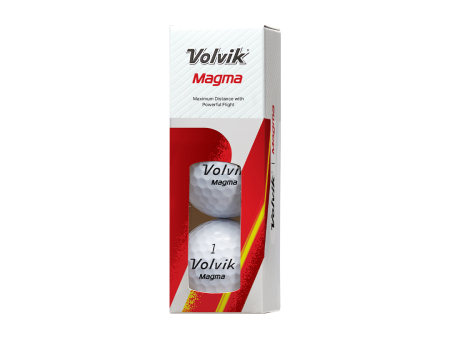 Volvik Magma Golf Balls - Non-Conforming Distance Ball - SLEEVE Discount