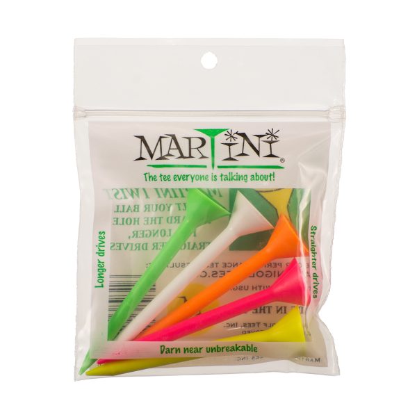 Martini 3.25  Original Golf Tees - 5 Pack Supply