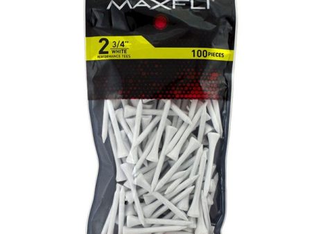 Maxfli Wood Performance Golf Tees - 2.75  Fashion