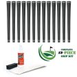 Karma Revolution - 13 piece Golf Grip Kit (with tape, solvent, vise clamp) - BLACK Supply