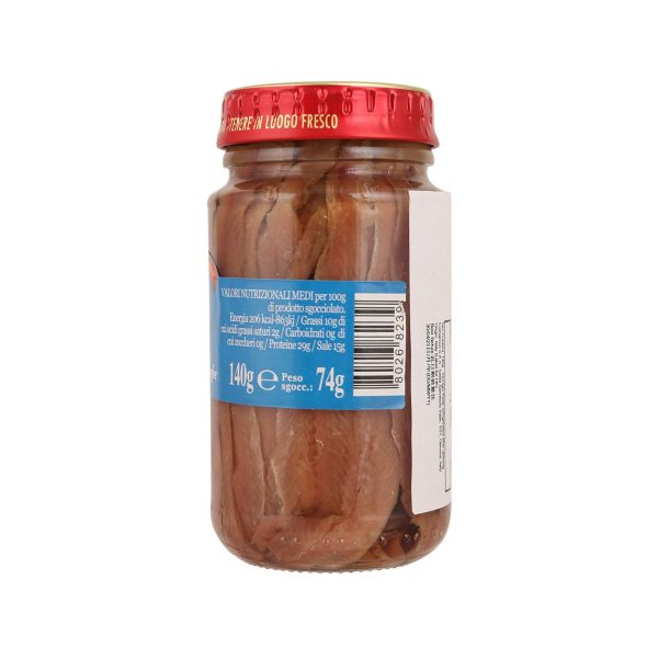 VICENTEMARINO Mediterranean Sea Anchovy Fillet in Olive Oil - Medium  (140g) Fashion