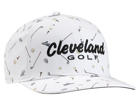 Cleveland Golf Print Hat Hot on Sale