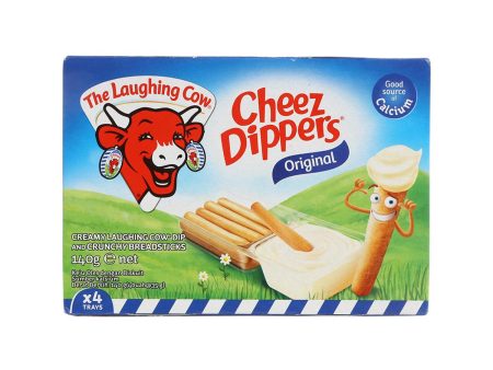 LAUGHING COW Cheez Dippers Creamy Dip and Chunchy Breadsticks  (140g) For Sale