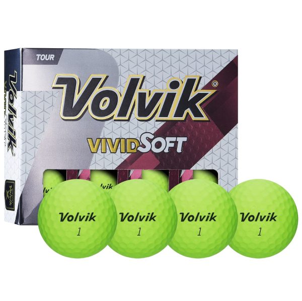 Volvik Vivid Soft Matte Urethane Golf Balls Online