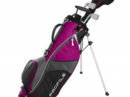 Wilson Profile JGI Junior Small Complete Golf Club Set - Pink For Sale