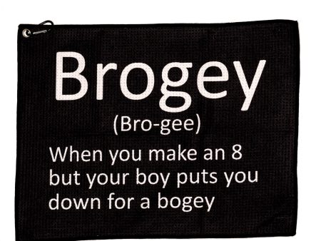 Brogey Funny Golf Towel Online now