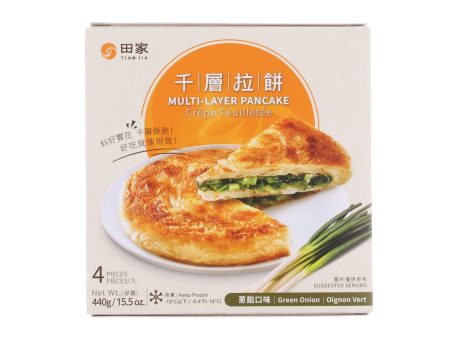 TIAN JIA Multi-Layer Green Onion Pancake  (440g) Sale