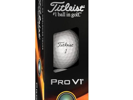 Titleist Pro V1 Golf Balls - Sleeve Online now