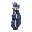 Wilson Ladies Magnolia Navy Aqua Complete Golf Box Set Cheap