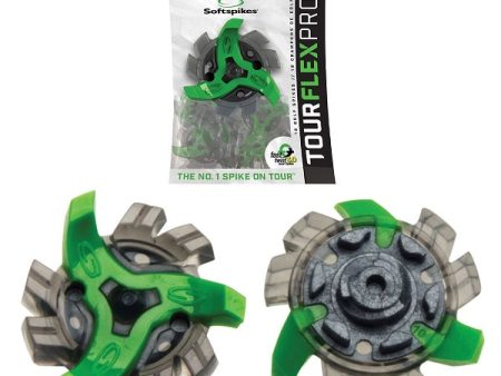 Softspike Golf Cleats - Tour Flex Pro Fast Twist 3.0 Green Online Sale