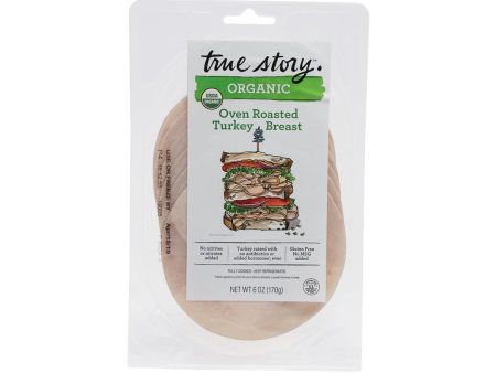 TRUE STORY Organic Oven Roasted Turkey Breast  (170g) Discount