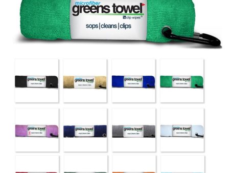 Clip Wipes Microfiber Golf Greens Towel Online Sale