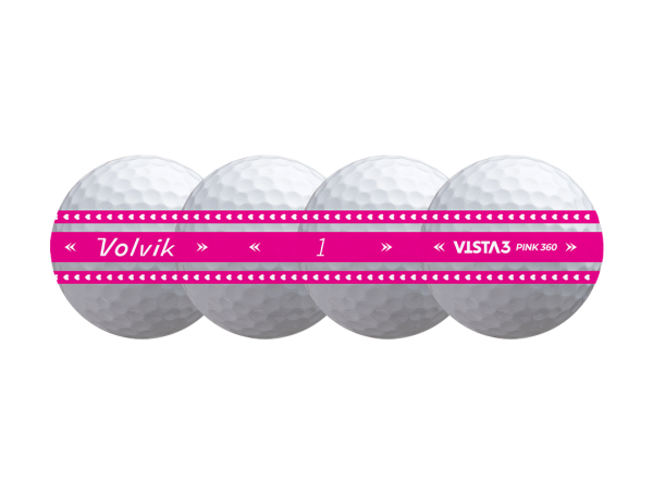 Volvik Pink BCRF (Breast Cancer Awareness) Golf Balls Hot on Sale