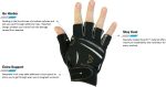 Bionic Women s BEASTMODE Half-Finger Fitness Gloves Hot on Sale