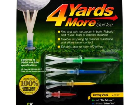 Greenkeepers 4 Yards More Plastic Golf Tees Online Sale