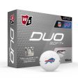 Wilson Staff Duo Soft + NFL Team Licensed Golf Balls Hot on Sale