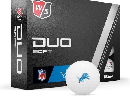 Wilson Staff Duo Soft NFL Golf Balls on Sale