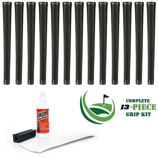 Karma Arthritic (+5 32”) - 13 piece Golf Grip Kit (with tape, solvent, vise clamp) For Sale