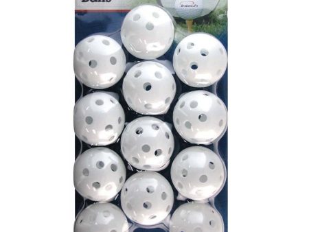 Intech Golf Practice Balls with Holes (12 Pack) Hot on Sale