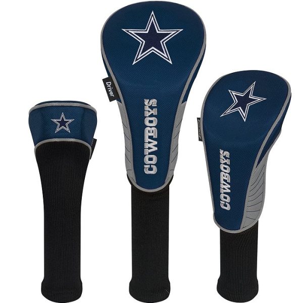 NFL 3 Pack Headcover Set - Team Effort Fashion