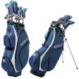 Wilson Ladies Magnolia Navy Aqua Complete Golf Box Set Cheap