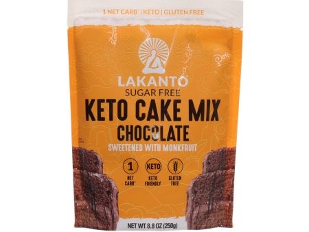 LAKANTO Keto Cake Mix - Chocolate  (250g) Discount