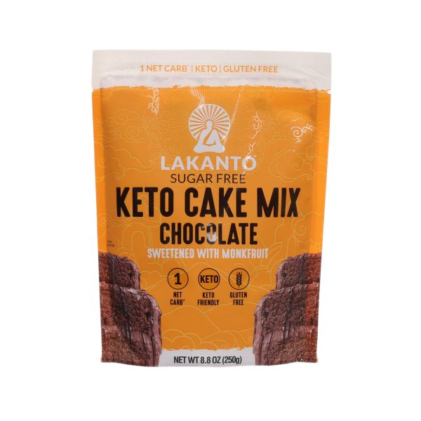 LAKANTO Keto Cake Mix - Chocolate  (250g) Discount