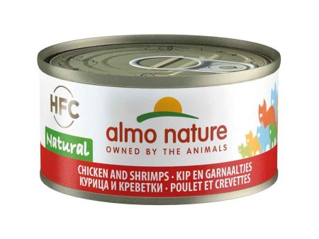 ALMO NATURE (9024) Cat 70g Chicken & Shrimps Online Hot Sale