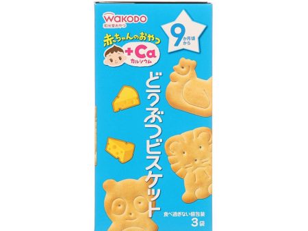 WAKODO Animal-Shaped Cheese Biscuits  (35g) Supply