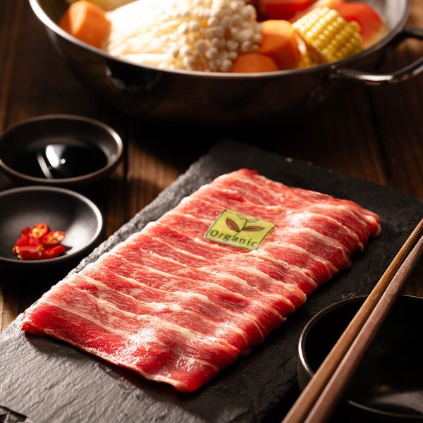 AUS ORGANIC BEEF Australian Organic Beef Short Rib Boneless - Shabu Shabu [Previously Frozen]  (170g) Online now