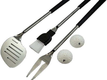 5-Piece Barbecue Set with Golf Club Handles - Golf Gifts & Gallery Discount